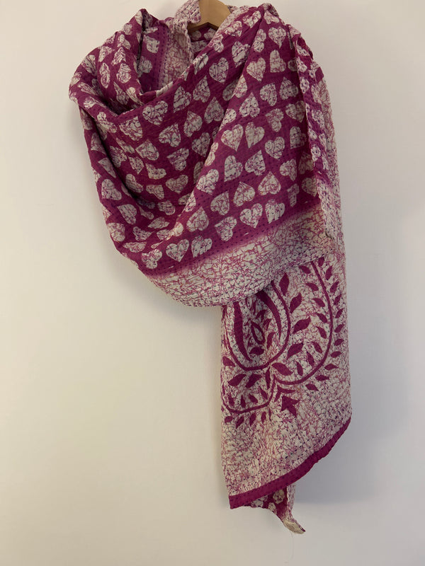 Kantha shawl 8