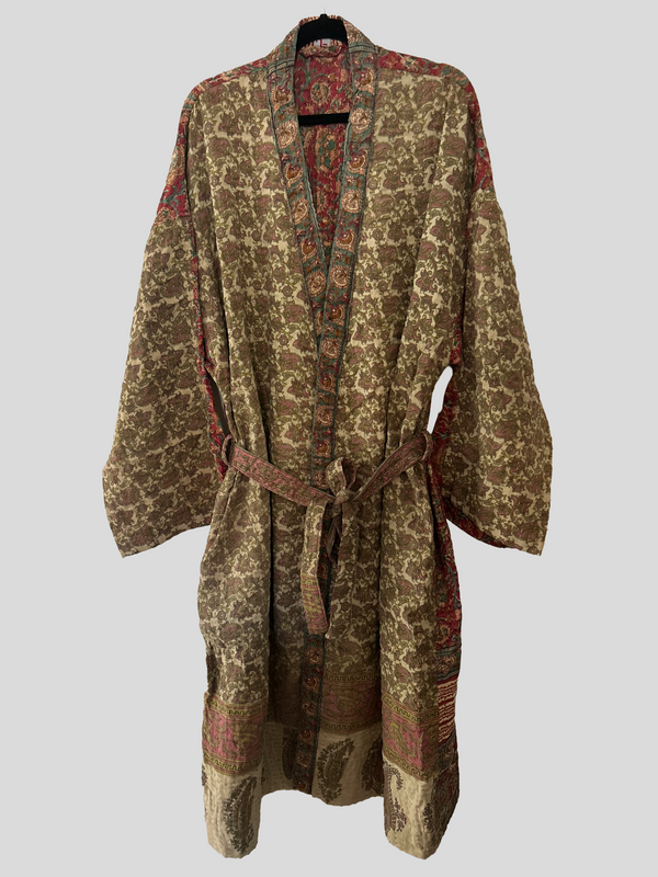 Vintage Sari Robe 2