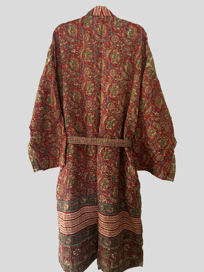 Vintage Sari Robe 2