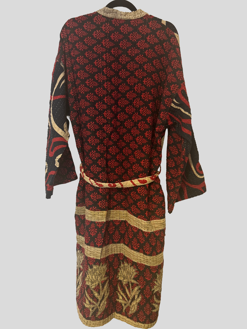 Vintage Sari Robe