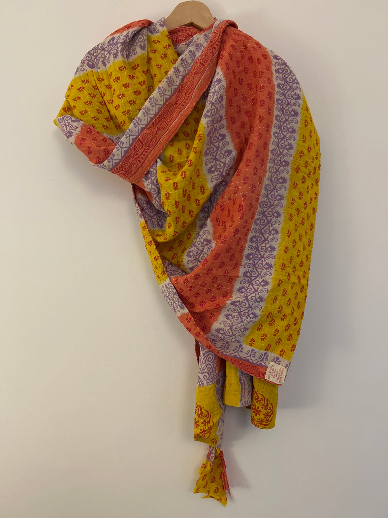 Kantha shawl 12