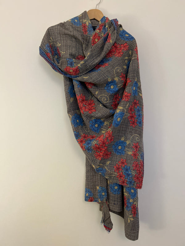 Kantha shawl 5